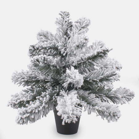 Snow-covered Christmas tree 35 cm