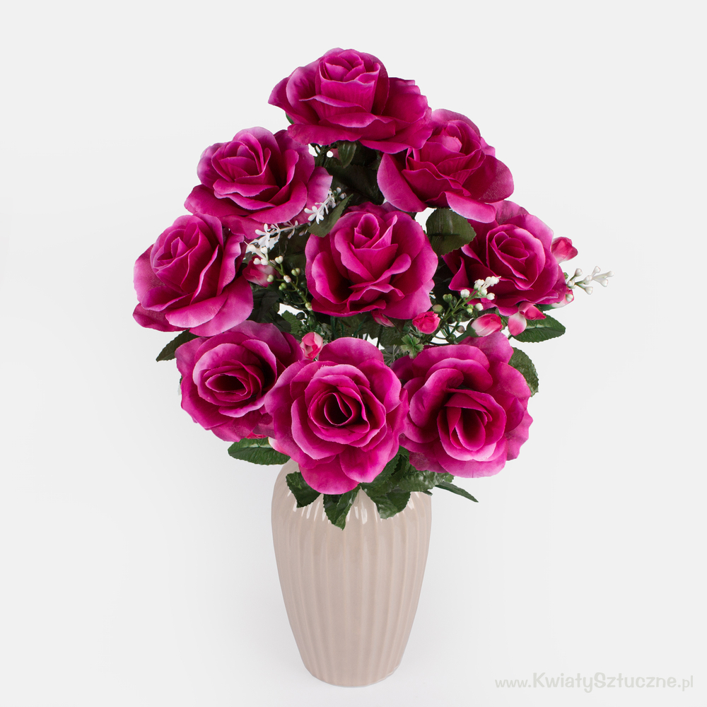 Rose x 14 QA164 - Artificial rose bouquet